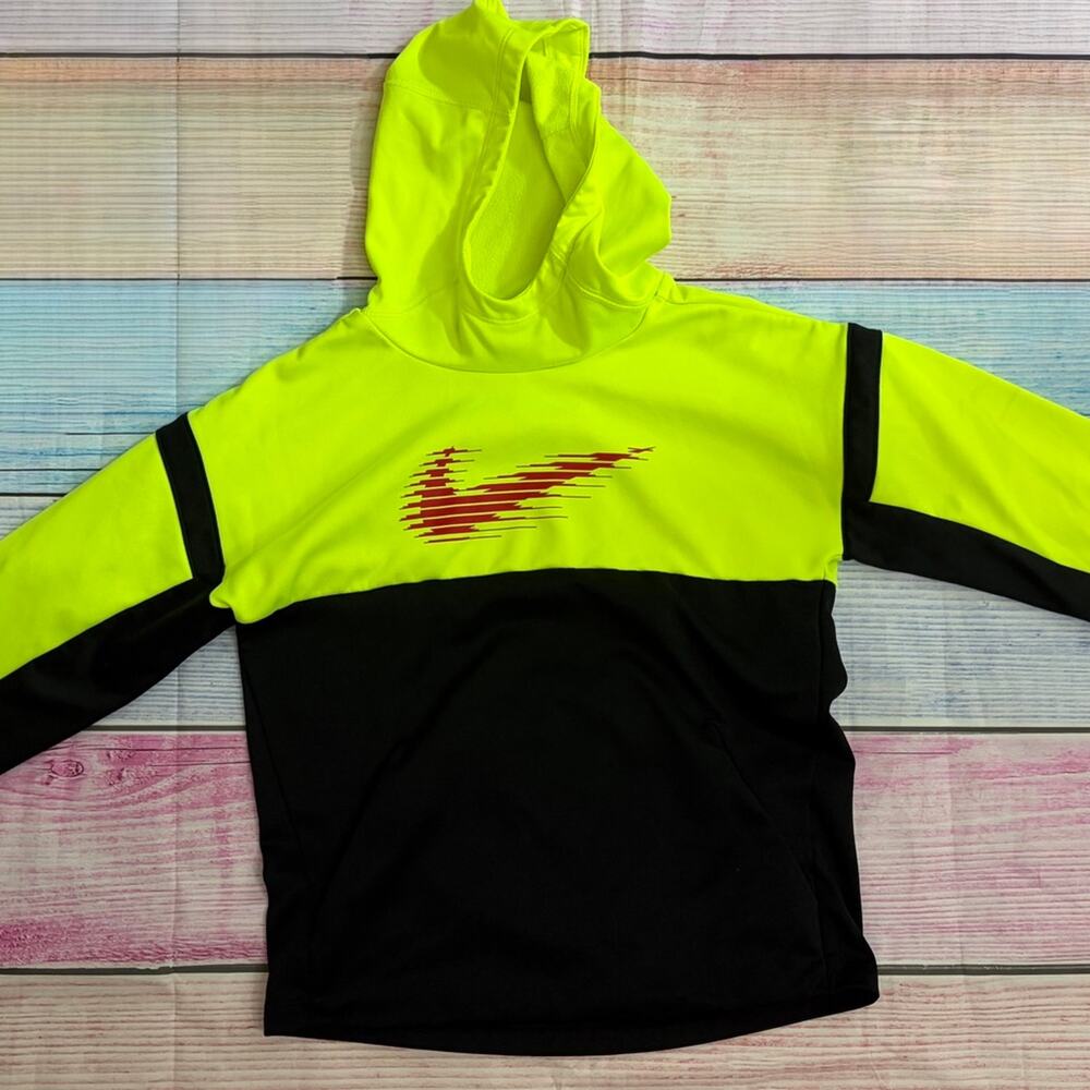 Nike Youth Medium 10-12 Yellow & Black Pullover Hoodie – Play Condition